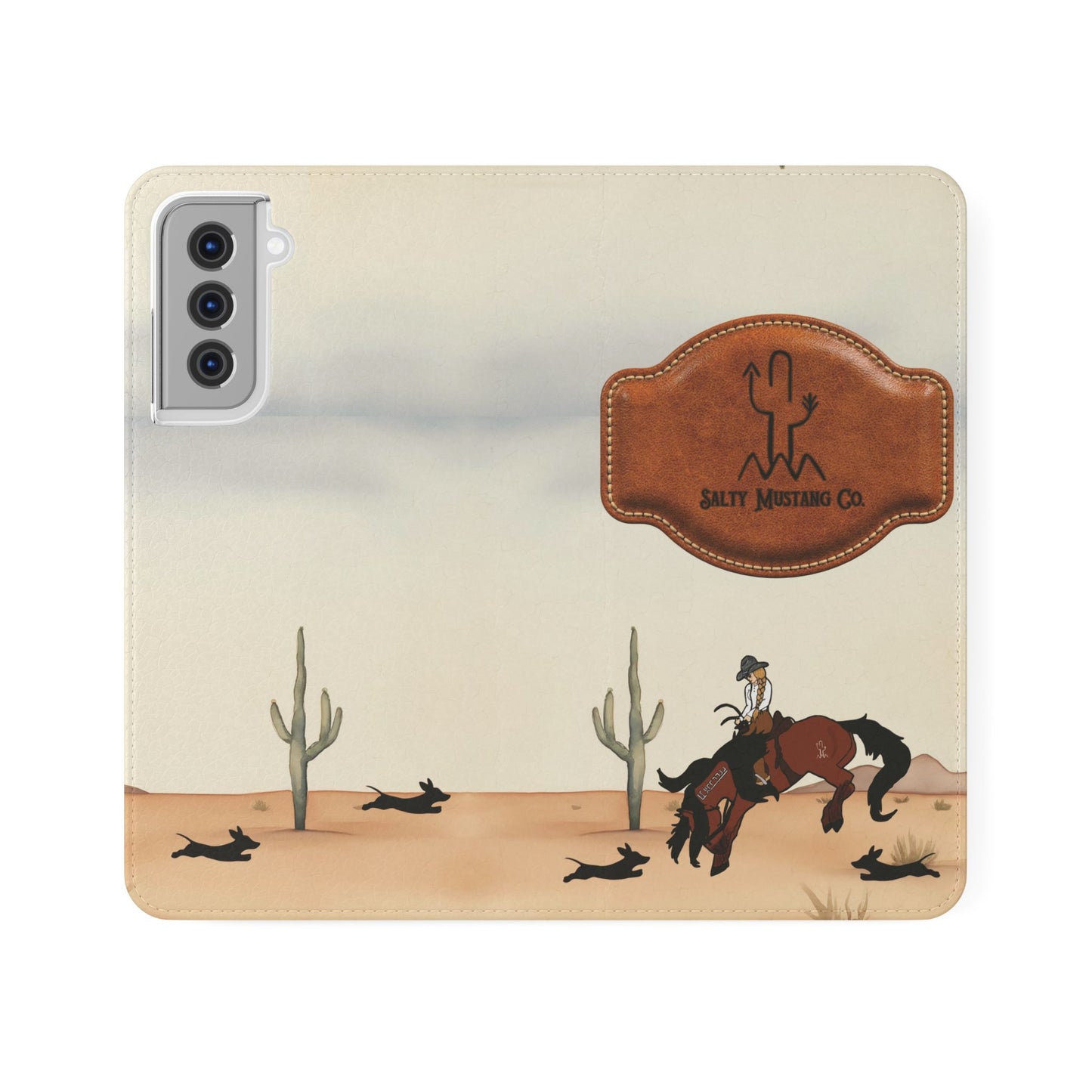 Salty Mustang Co. Spirited Desert Flip Cases (iPhone and Samsung)