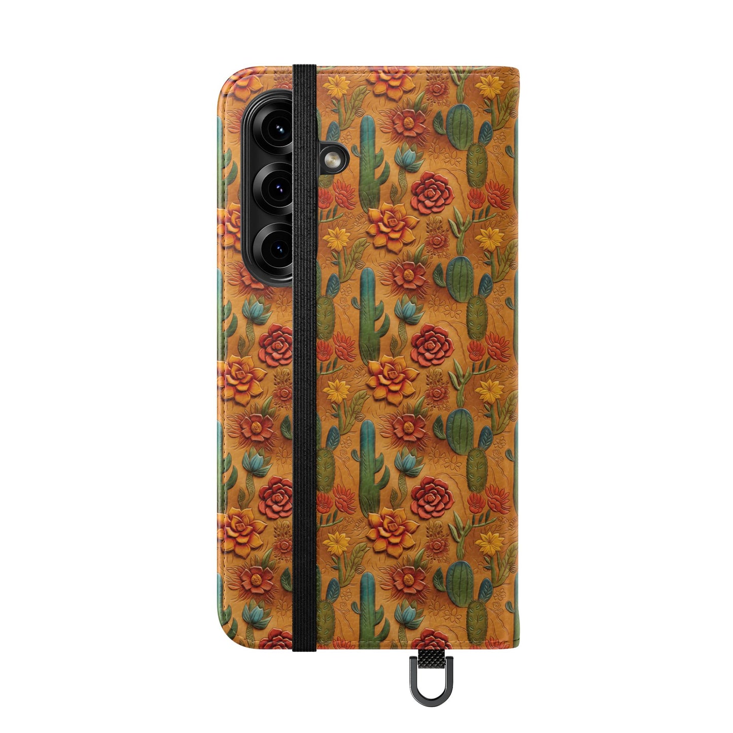 Customizable Mustang Brand Wallet Flip Phone Case (iPhone and Samsung)