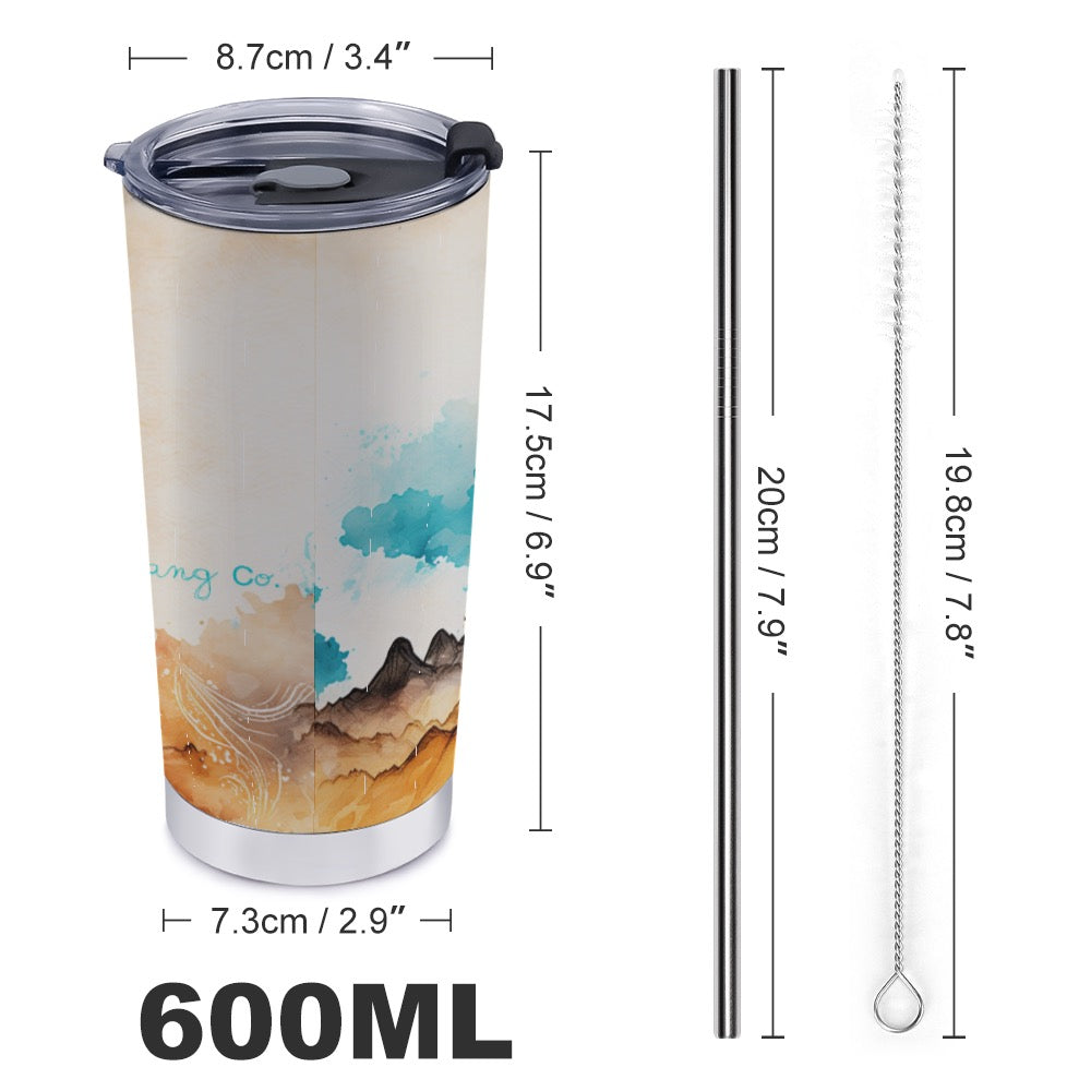 Painted Desert Travel Coffee Mug 20 Oz