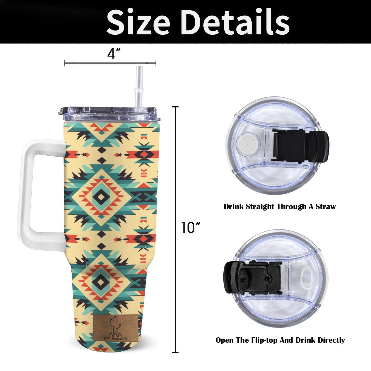 Native 40 oz Tumbler with Handle