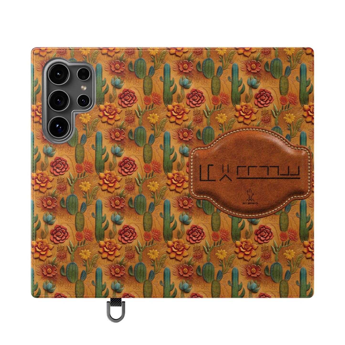 Customizable Mustang Brand Wallet Flip Phone Case (iPhone and Samsung)