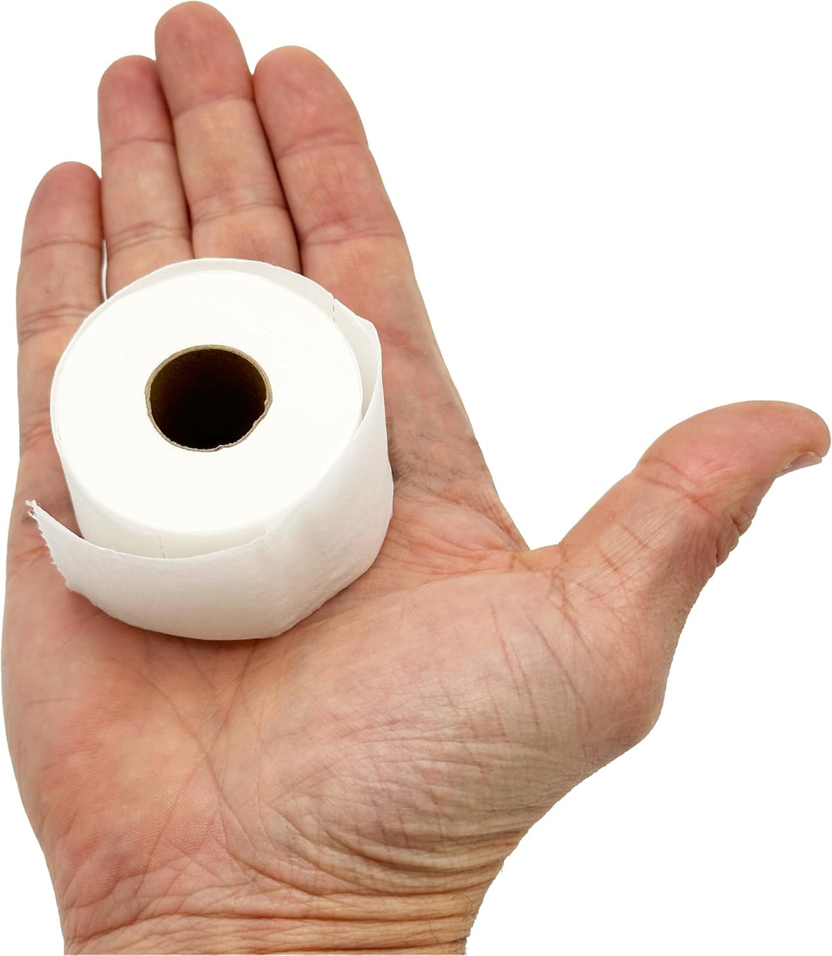 🚽 Mini Toilet Paper Roll – Evil Bathroom Prank Gag (2" Inches)