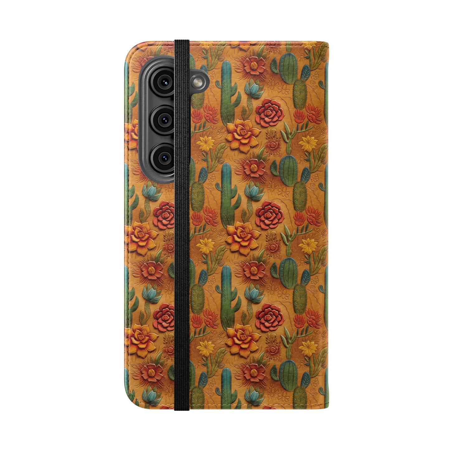 Customizable Mustang Brand Wallet Flip Phone Case (iPhone and Samsung)