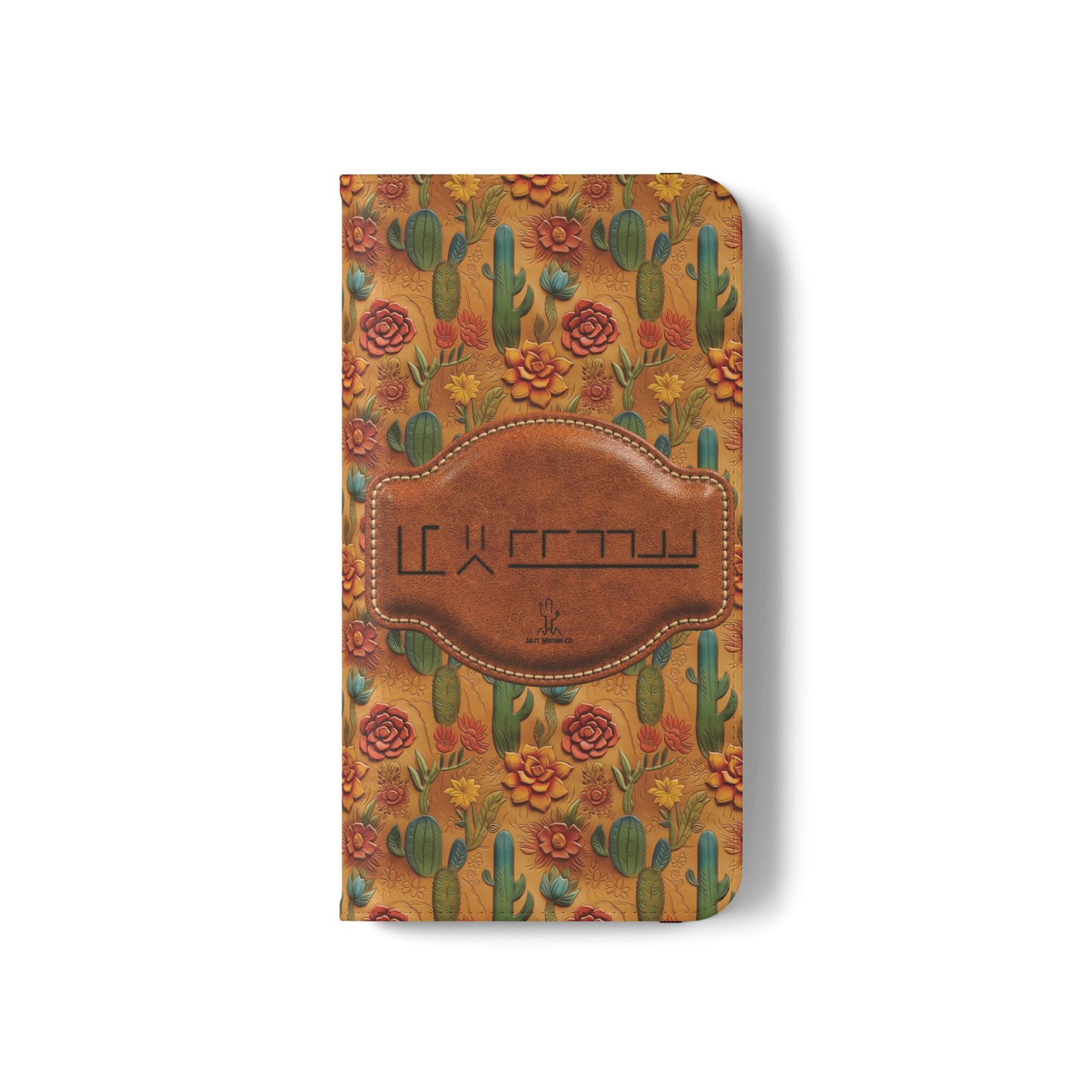 Customizable Mustang Brand Wallet Flip Phone Case (iPhone and Samsung)