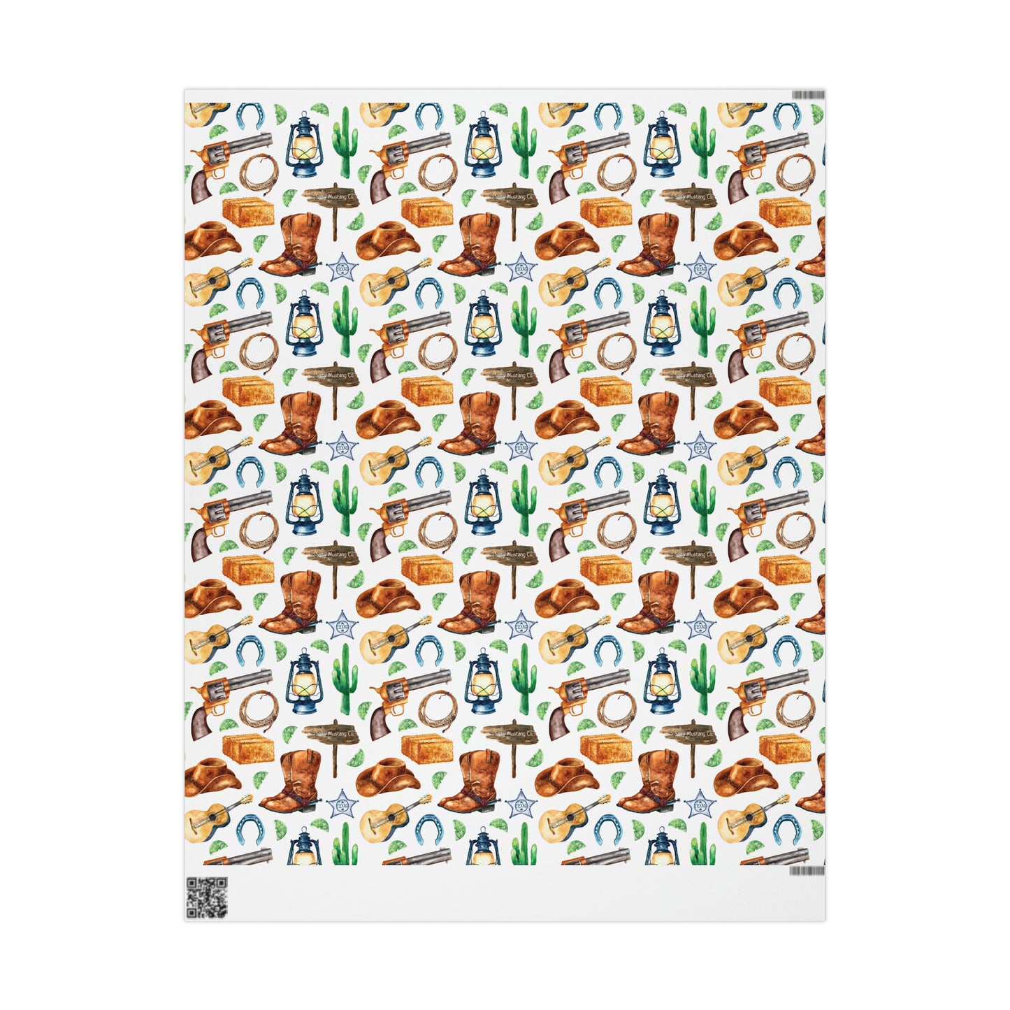 Out West Wrangler Wrapping Papers