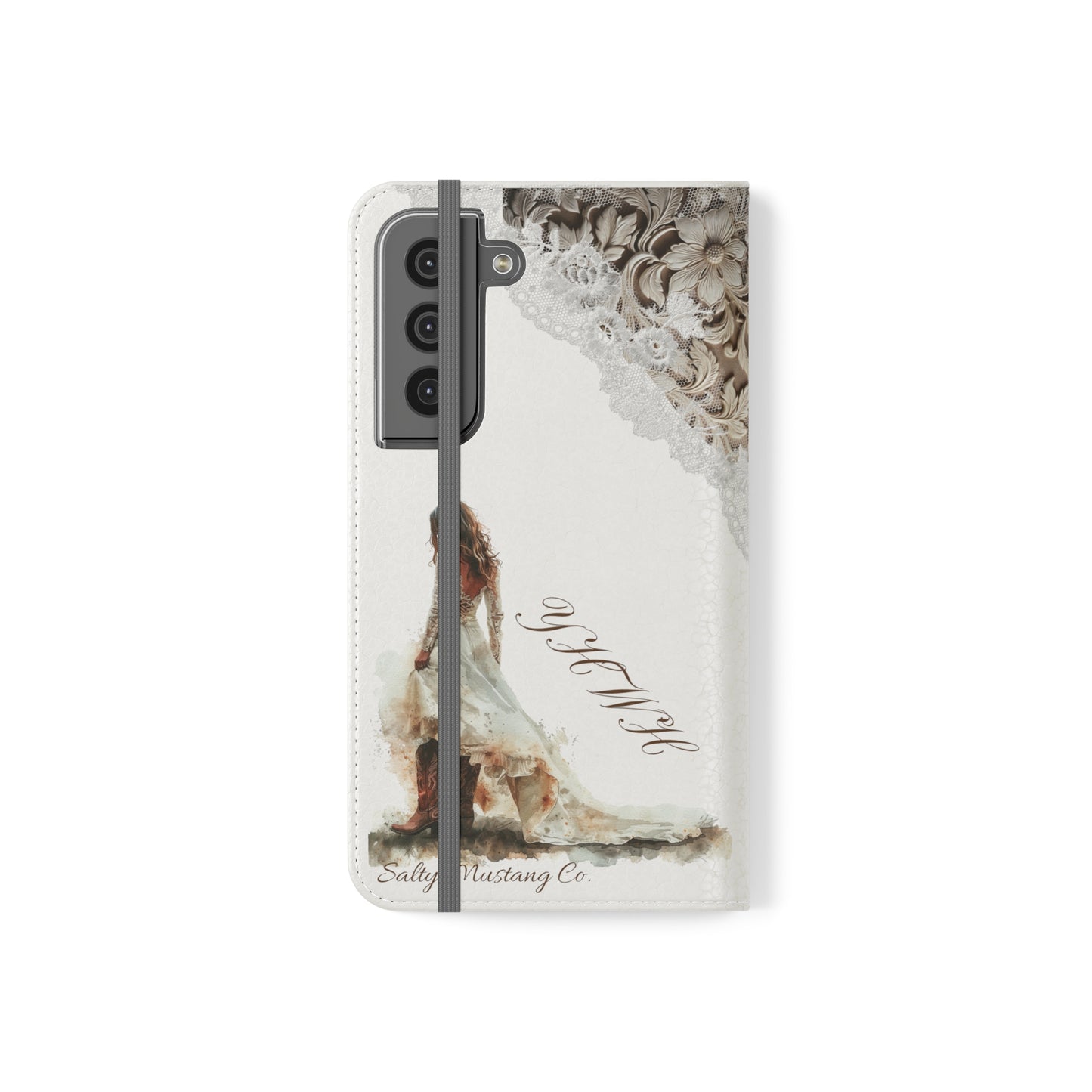 Leather & Lace YHWH Flip Cases (Samsung AND iPhone)