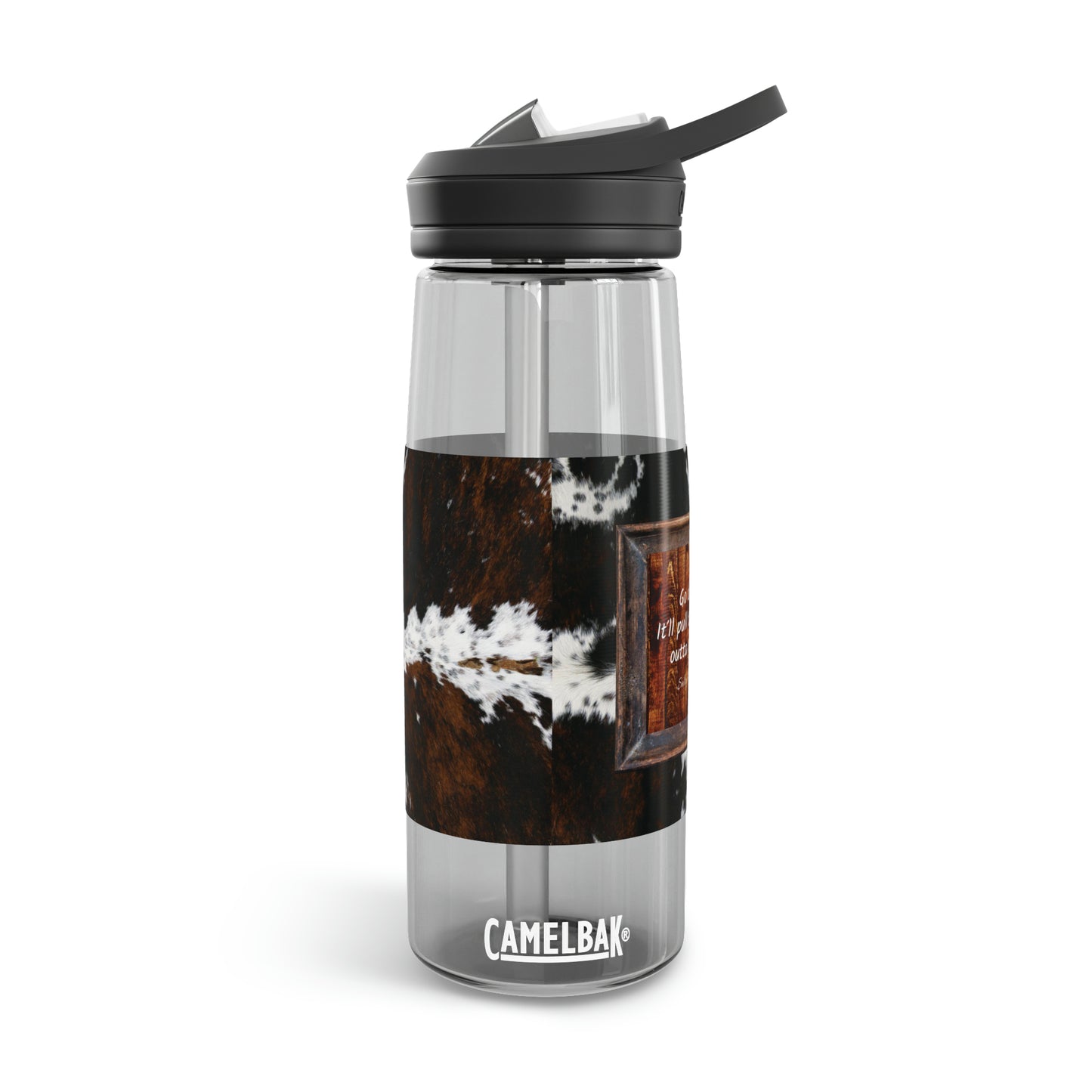 Punchy Queen "Go Bra-less. It'll Pull The Wrinkles Out Of Your Face." CamelBak Eddy® Water Bottle, 20oz\25oz