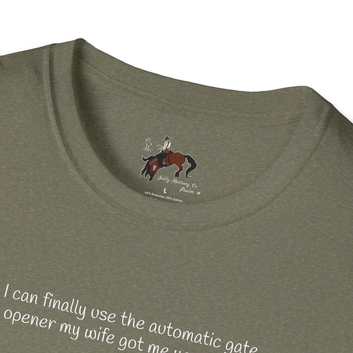 Automatic Gate Opener (For Husband) Softstyle T-Shirt