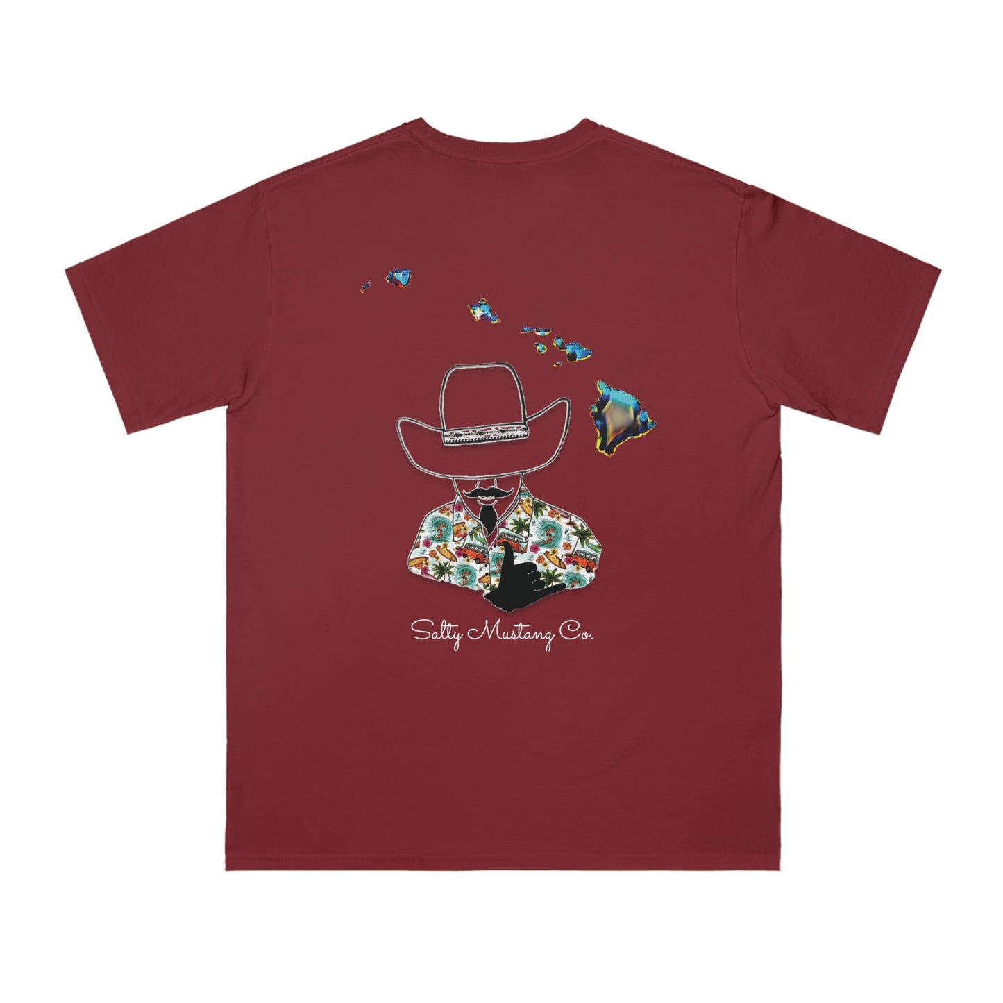 Paniolo Hawai'i Salty Mustang Co. Organic Unisex Classic T-Shirt