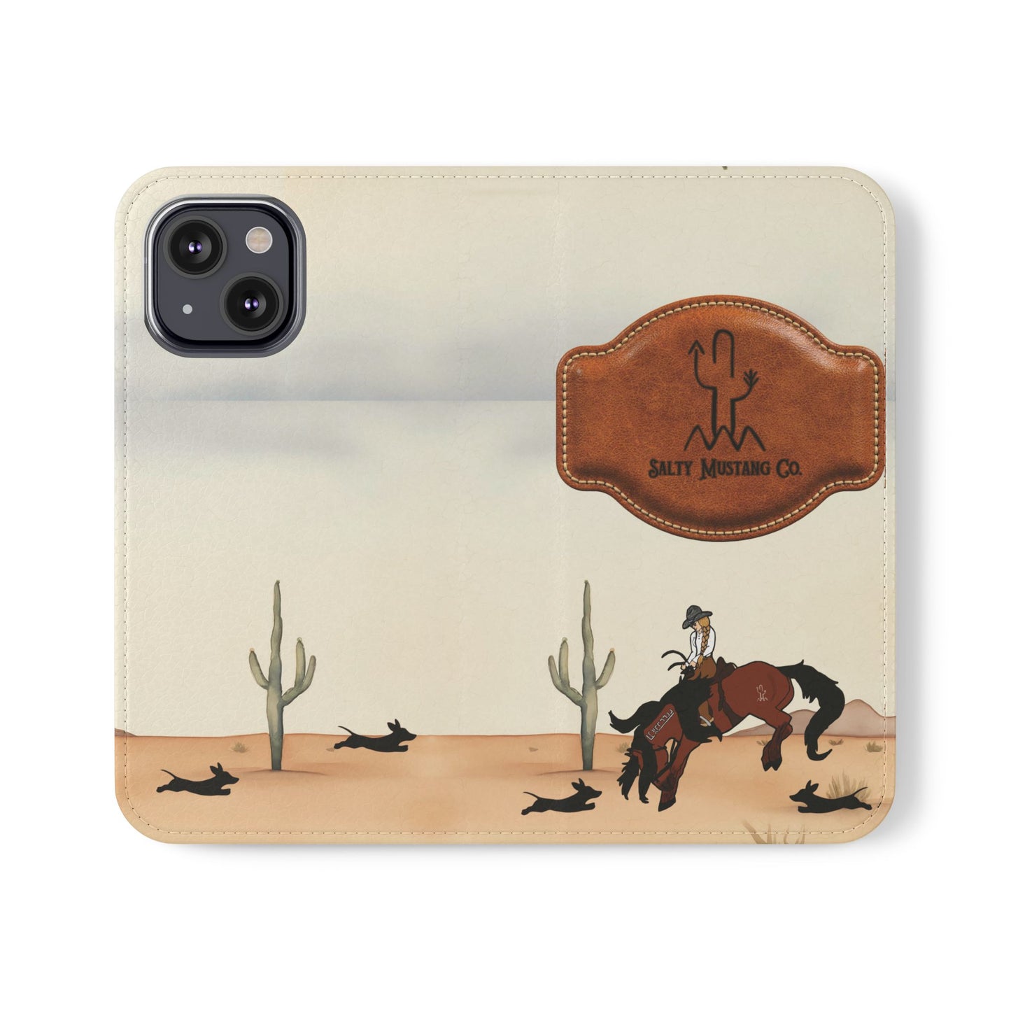 Salty Mustang Co. Spirited Desert Flip Cases (iPhone and Samsung)