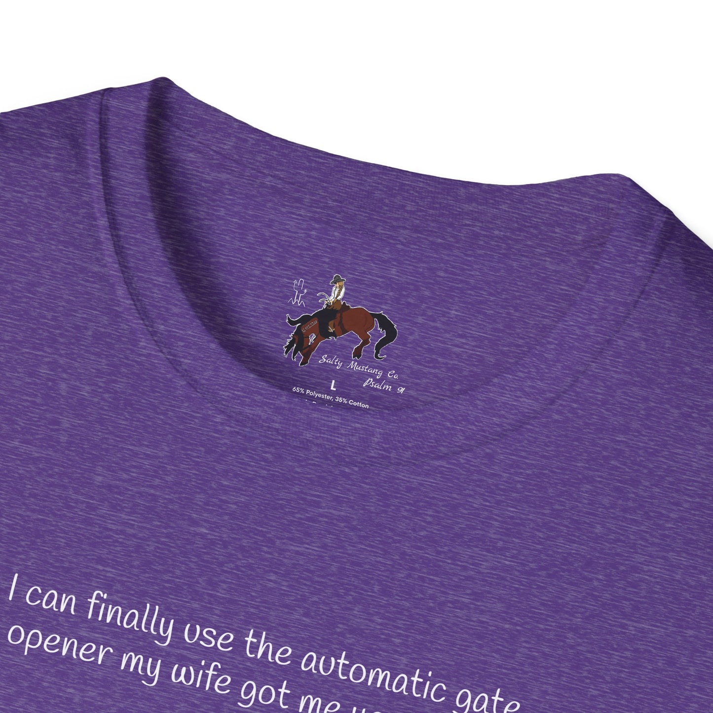 Automatic Gate Opener (For Husband) Softstyle T-Shirt