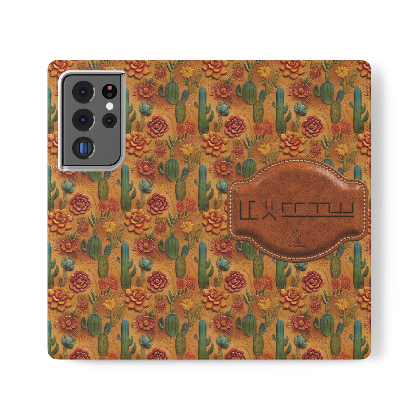 Customizable Mustang Brand Wallet Flip Phone Case (iPhone and Samsung)