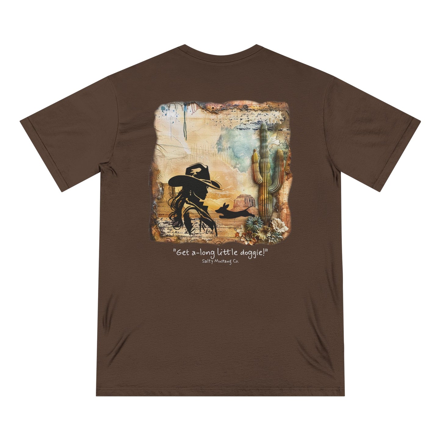 Get A-Long Little Doggie Organic Staple T-shirt