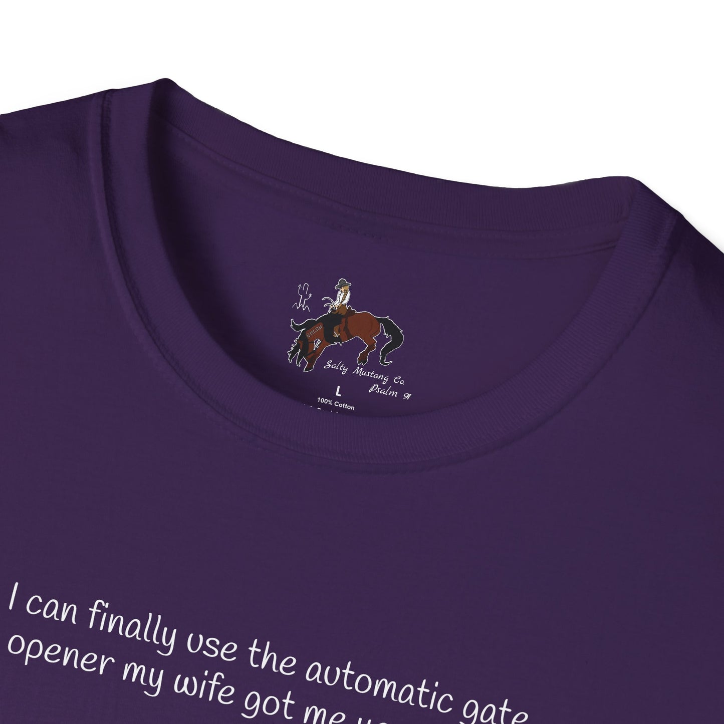 Automatic Gate Opener (For Husband) Softstyle T-Shirt