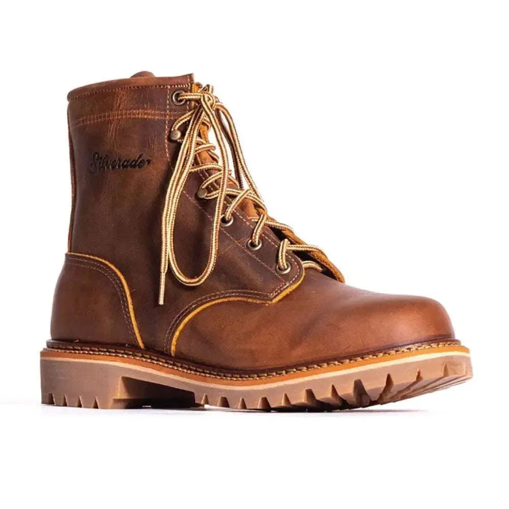 Silverado Jerome (Steel Toe) - Vibram Sole Men's Leather Cowboy Boots