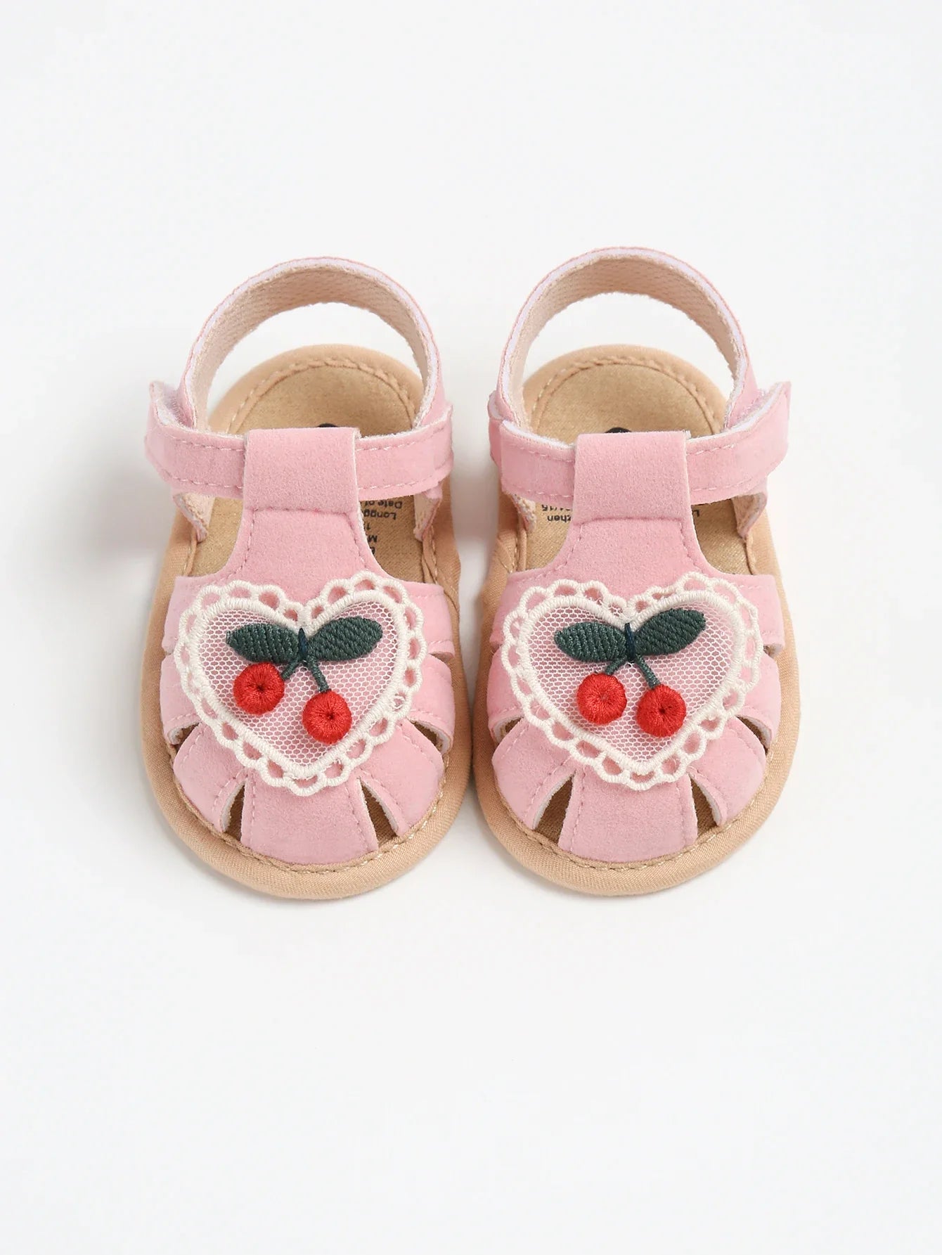 Cherry Heart Sandals