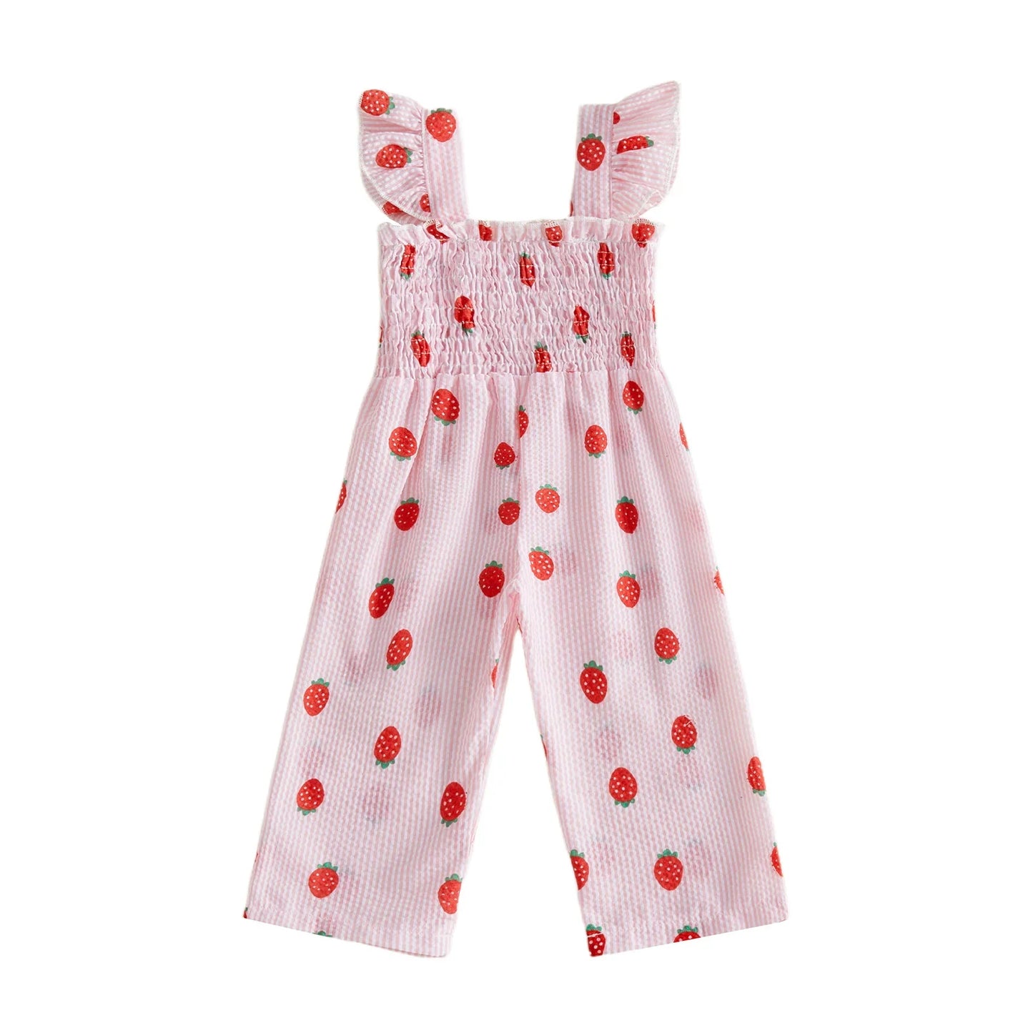 Sweet Strawberry Cherry Jumpsuit