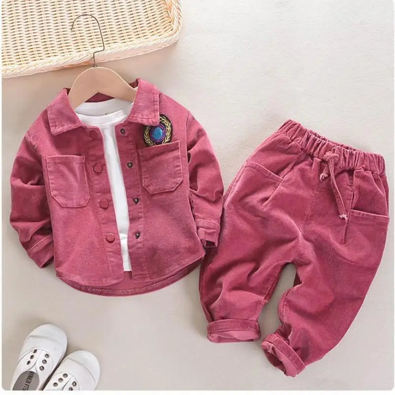 Corduroy Solid Color Set