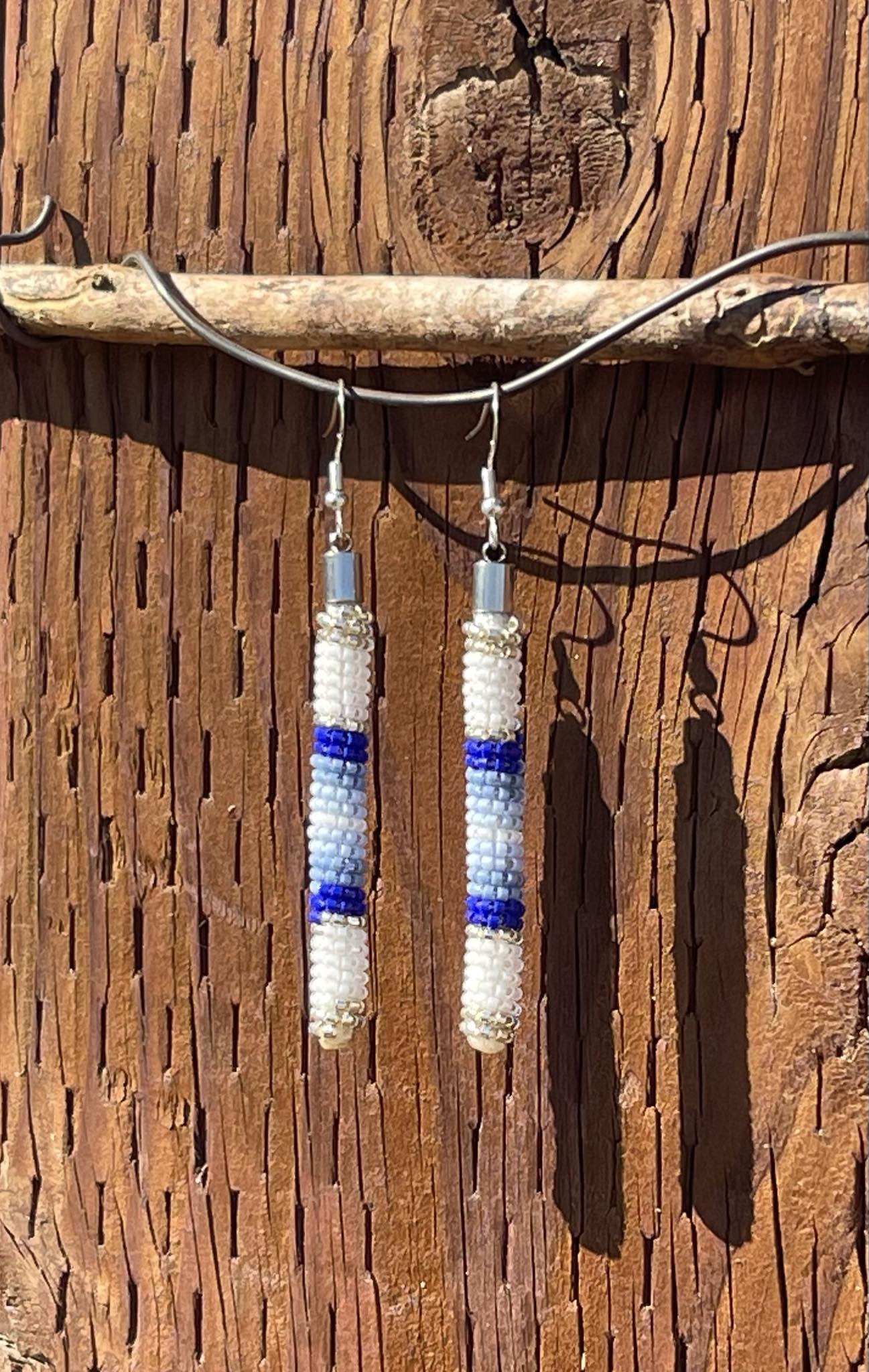 Making 11’s Hand Beaded Earrings