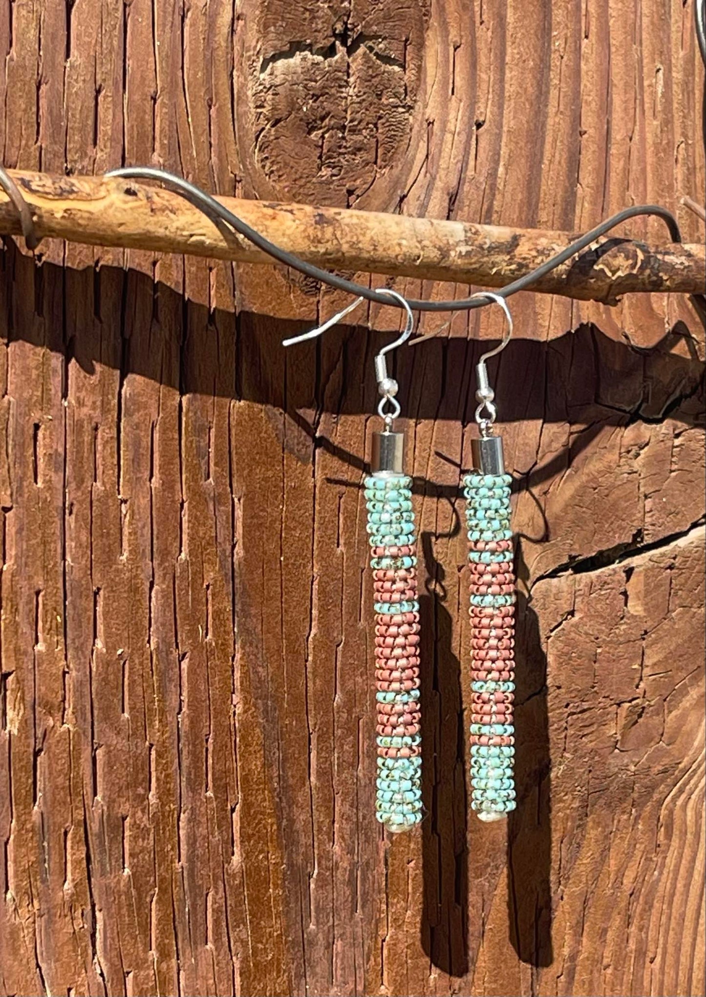 Making 11’s Hand Beaded Earrings