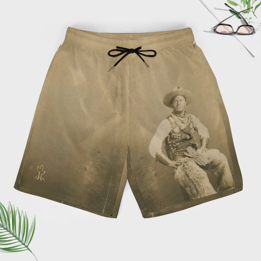 Woolys Men's Mesh Lining Fast Drying Swim Trunks