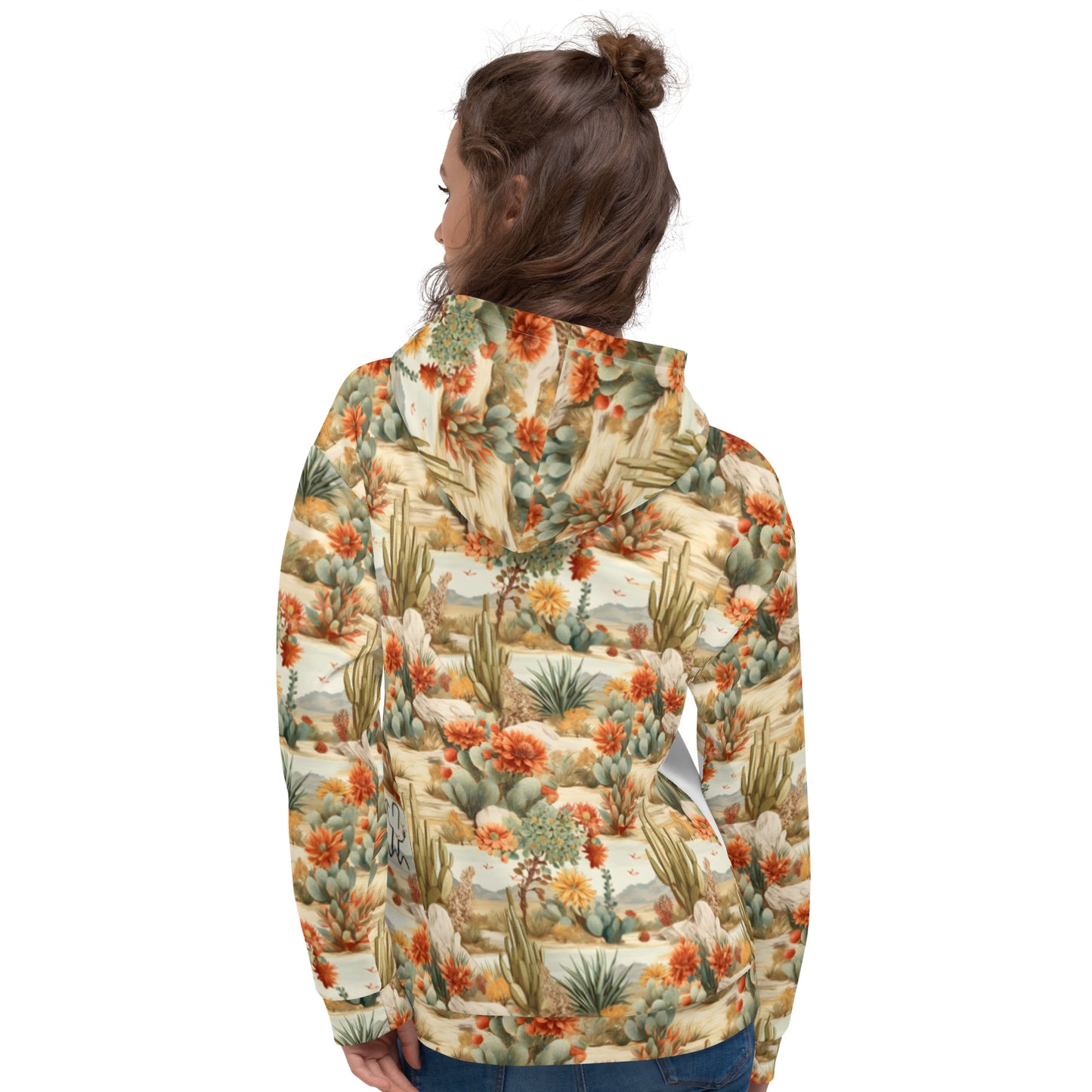 Rose Queen Desert Print Unisex Hoodie