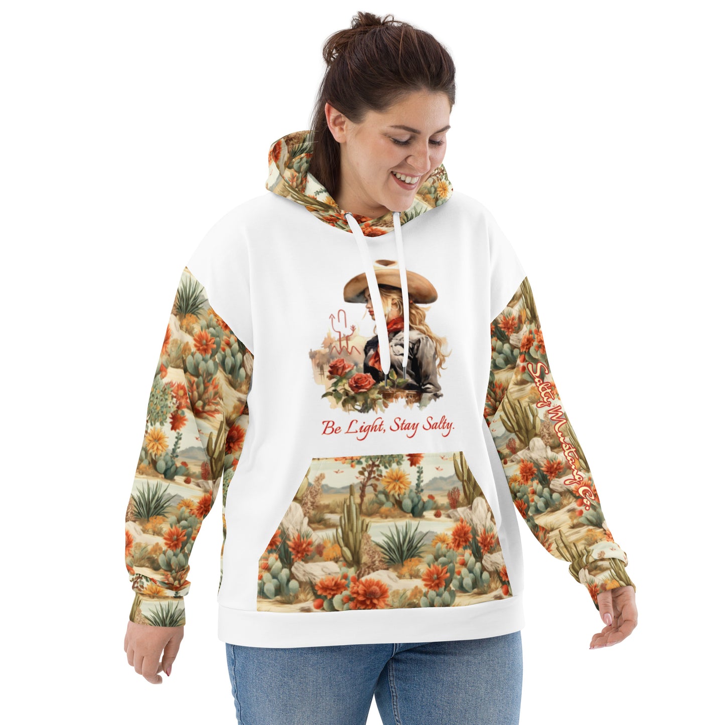 Rose Queen Desert Print Unisex Hoodie