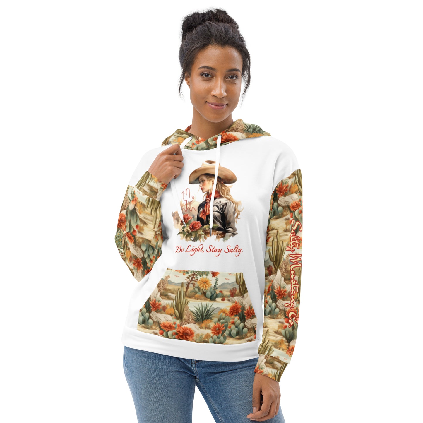 Rose Queen Desert Print Unisex Hoodie