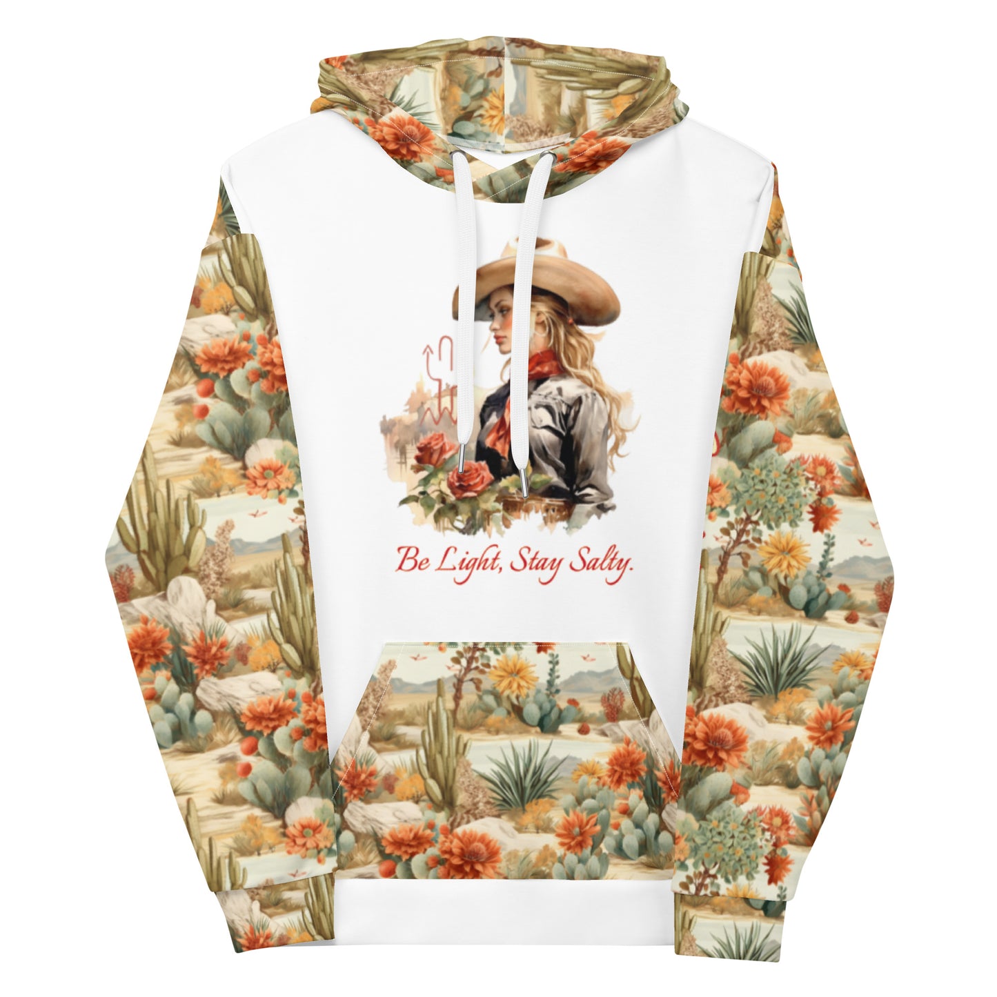 Rose Queen Desert Print Unisex Hoodie