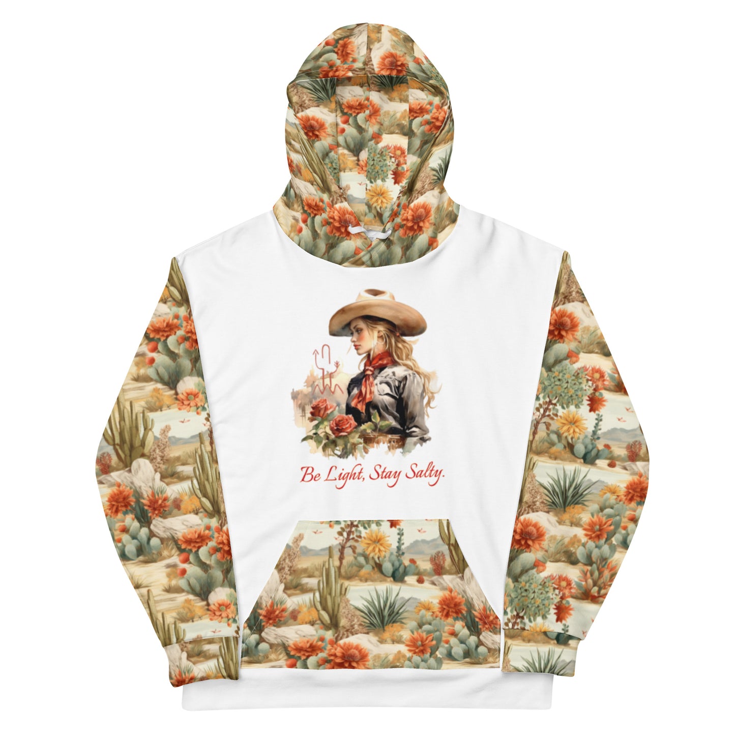 Rose Queen Desert Print Unisex Hoodie