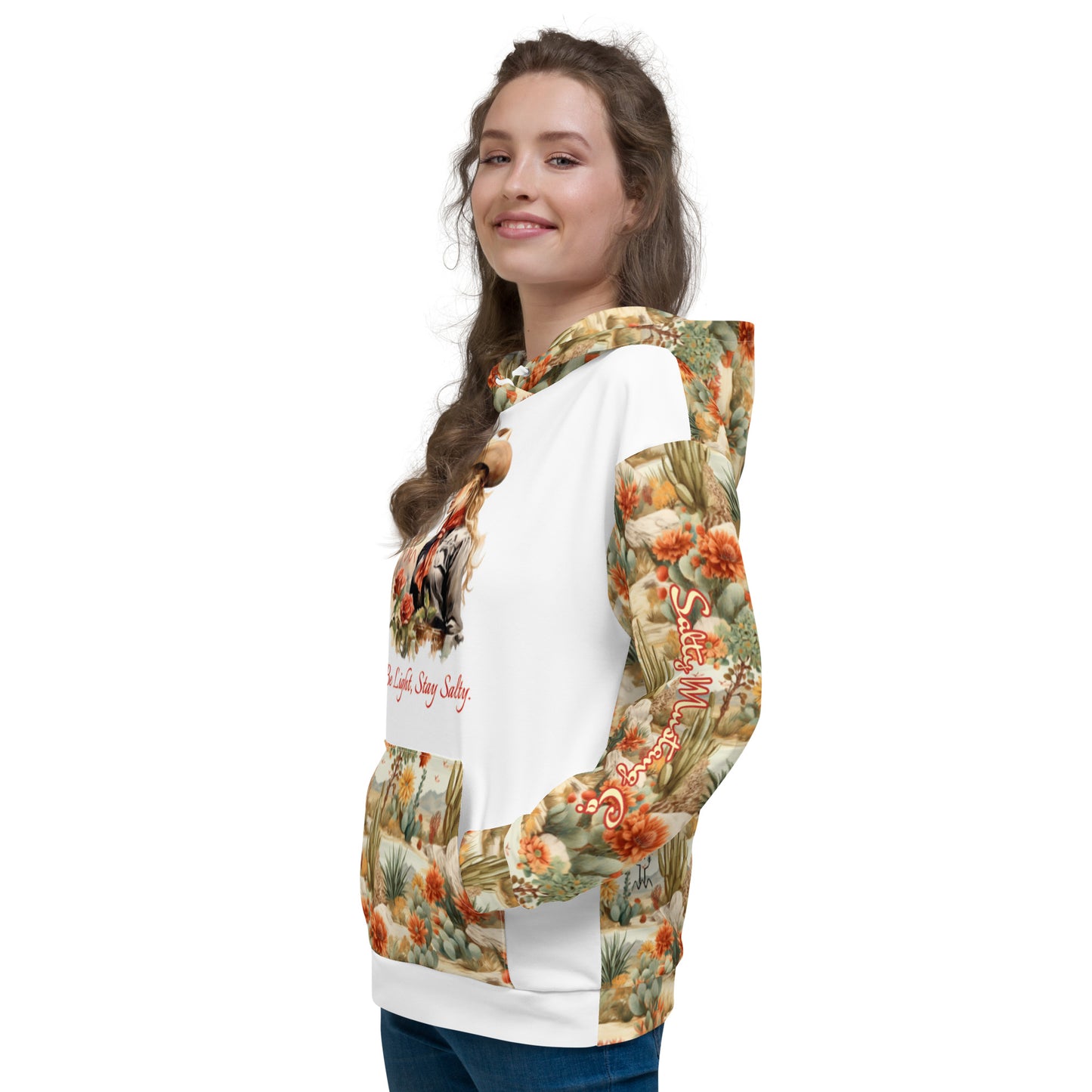 Rose Queen Desert Print Unisex Hoodie