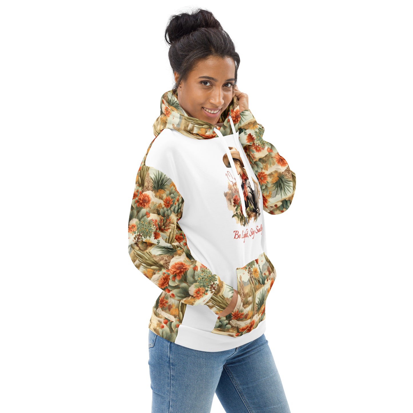 Rose Queen Desert Print Unisex Hoodie
