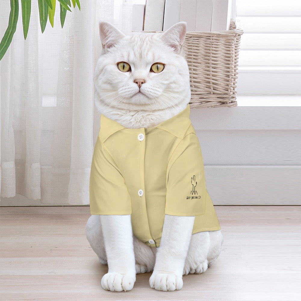 Besa Mi Burro Button Down Pet shirt