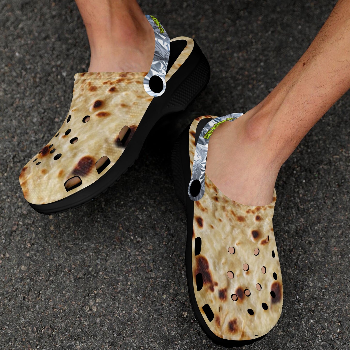 Tortilla & Foil Wrap Salty Clogs (Adult)