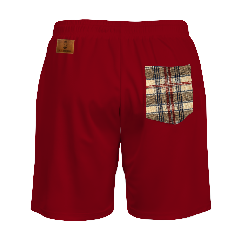 Sound Feet Stetson Poster Men's Mesh Lining Fast Drying Swim Trunks