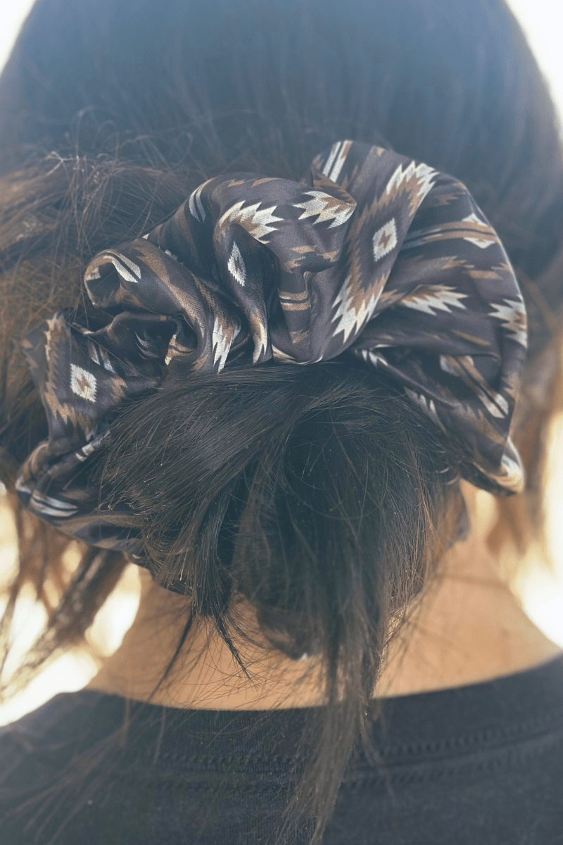 Blackburn Kreek Western Scrunchie — Sterling Kreek Hair Statement (5" x 1.5")