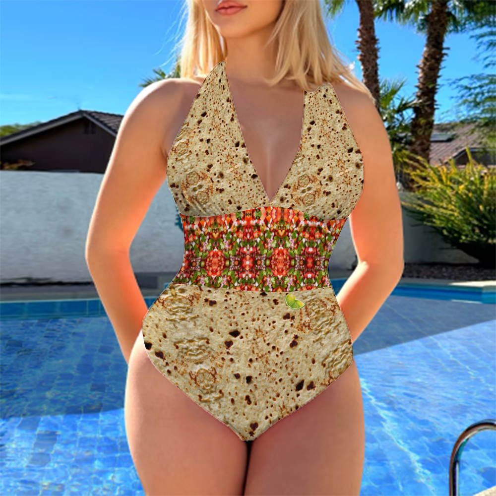 Fiesta Women's Halterneck One Piece Swimsuit