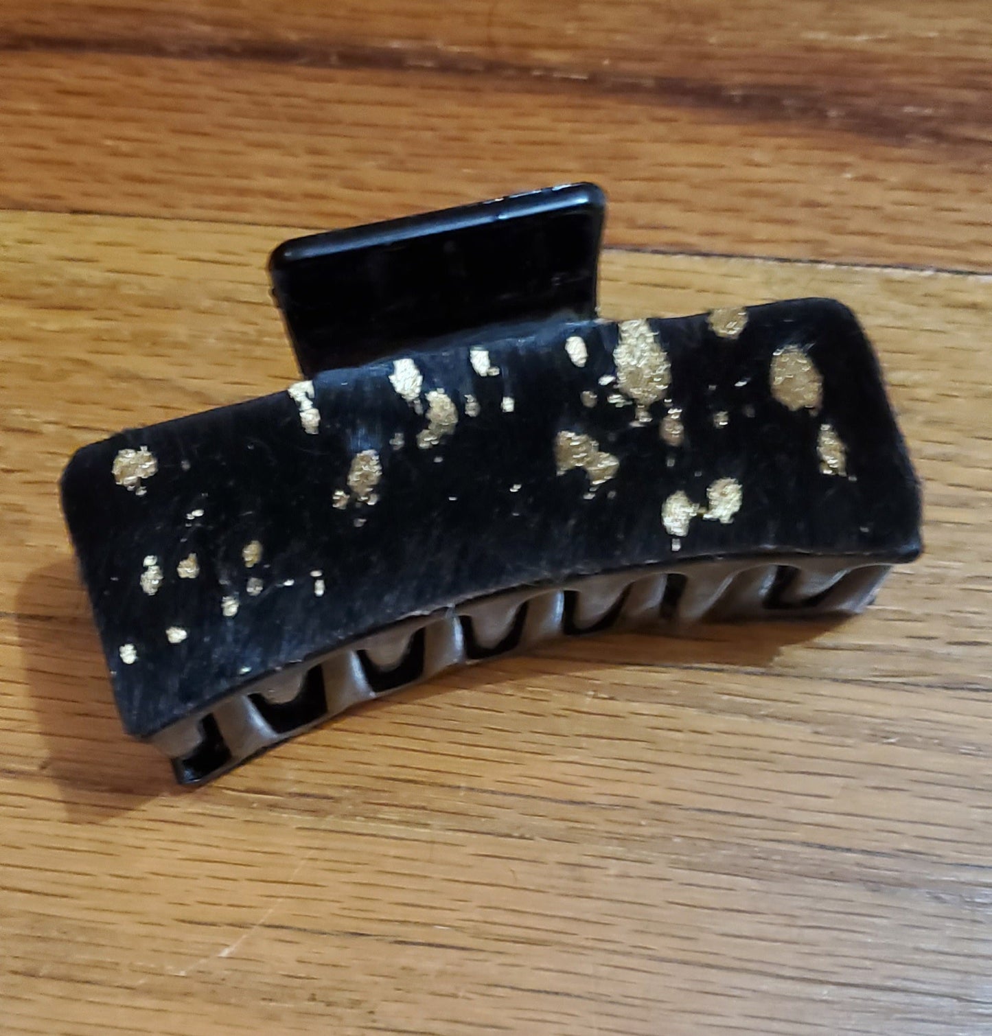 Cheeky's Hair on Hide Claw Clip — Genuine Cowhide Western Hair Statement (3")
