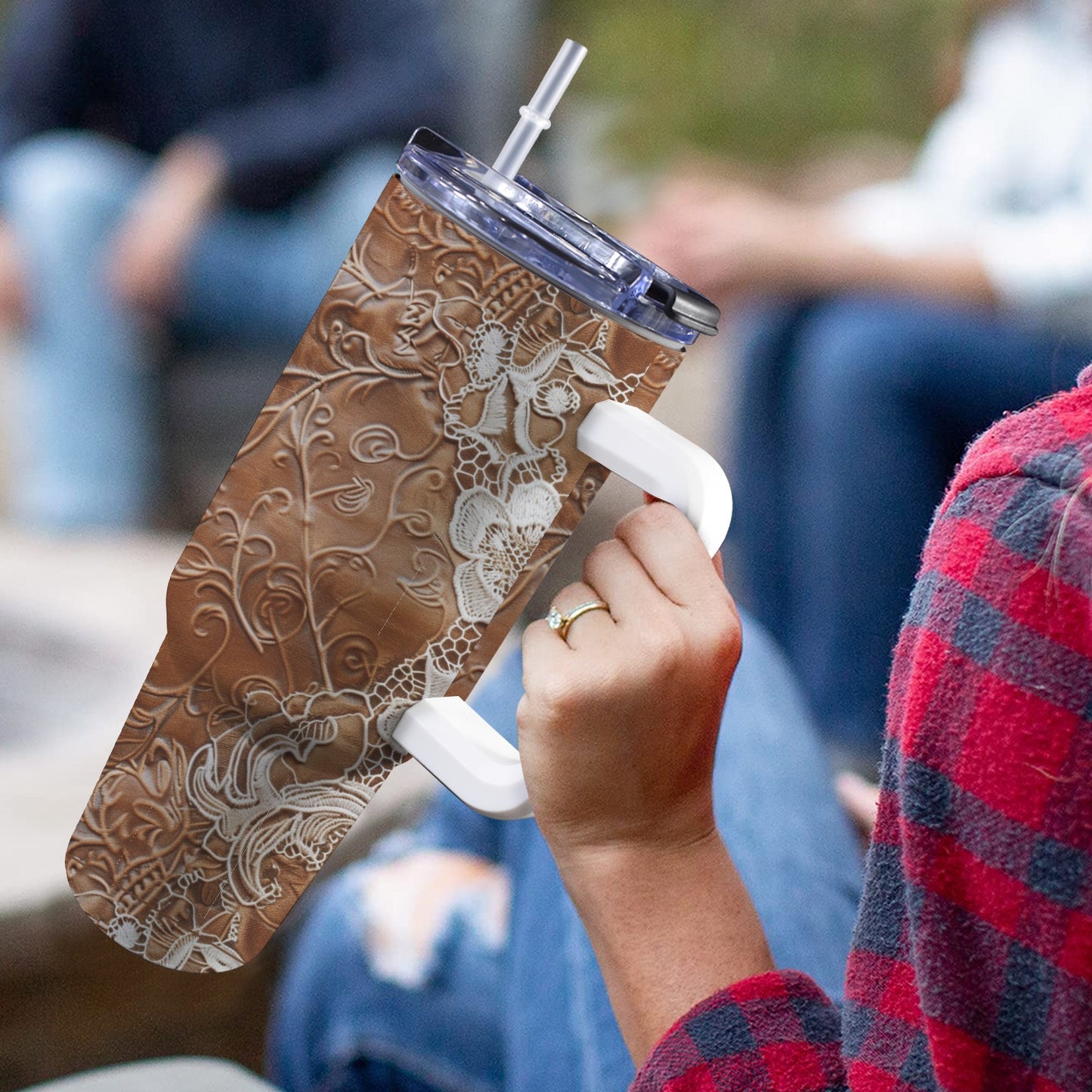 Boot Lace 40 oz Tumbler