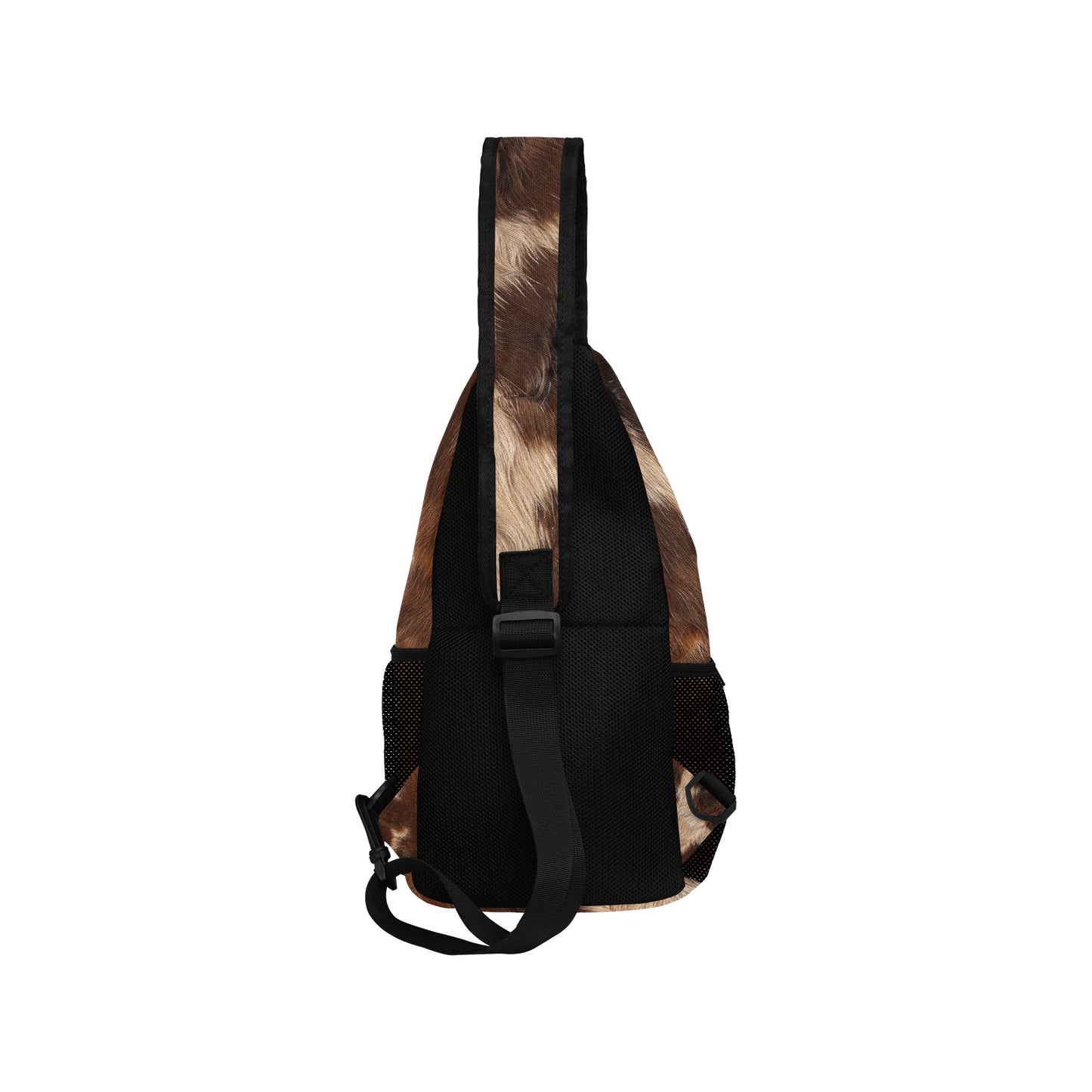 I’m Married Heifer Ear Tag Cow Hide Print Chest Bag