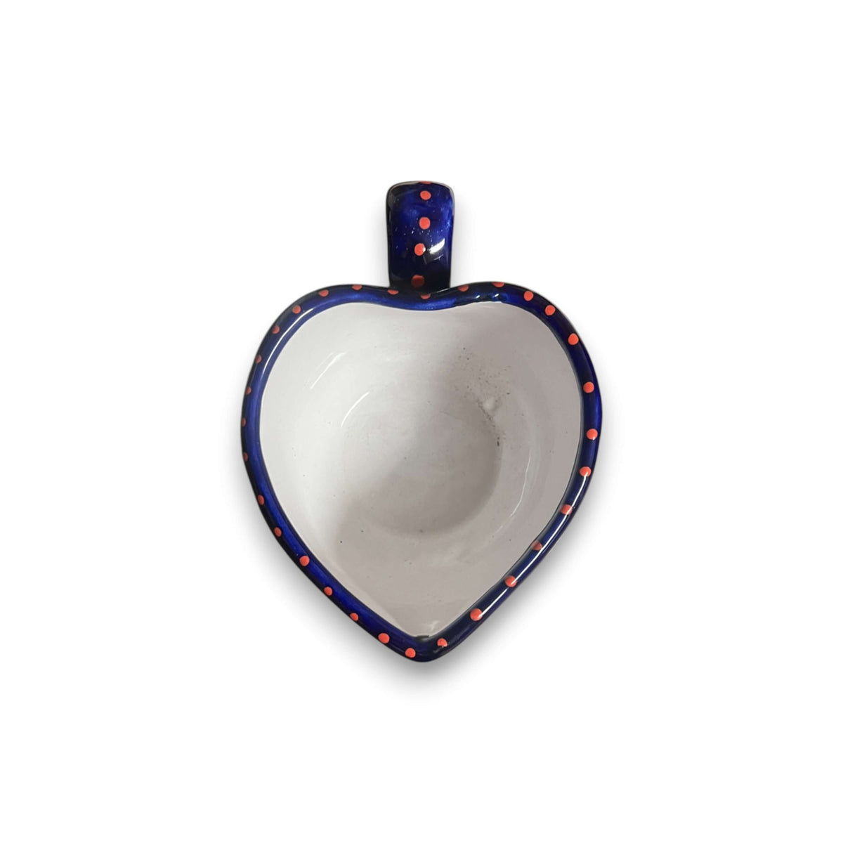 Colorful Talavera Heart Mug | Handmade Mexican Pottery Cup