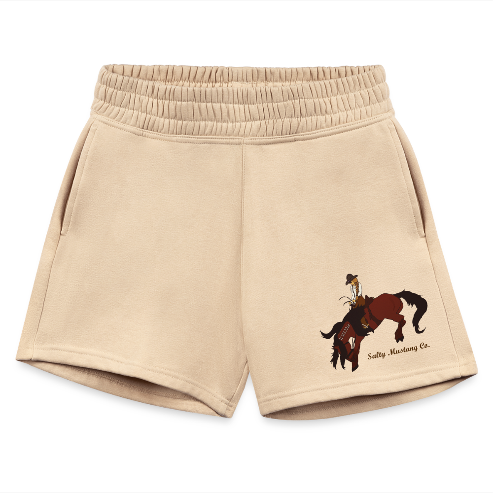 Salty Mustang Co. Women's Jogger Short - nude