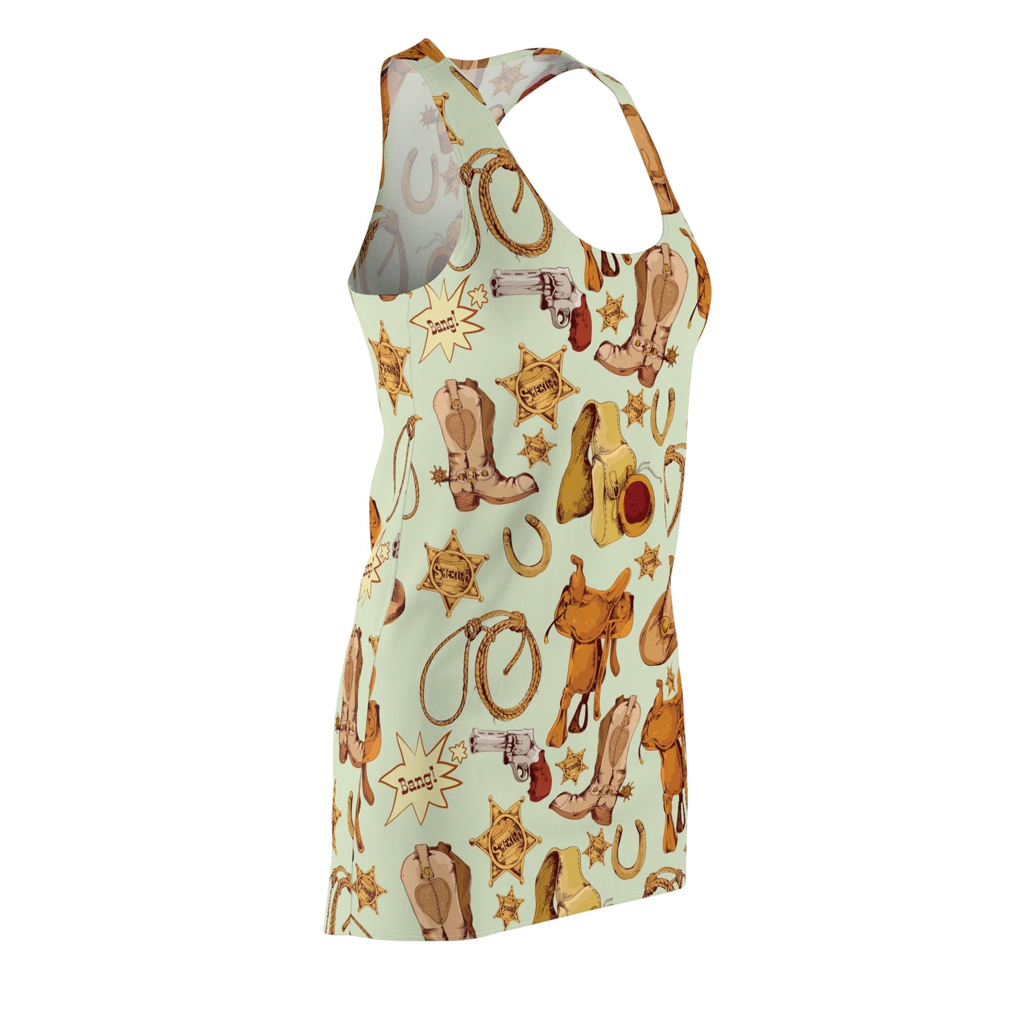 Cowboy Gear Women's Cut & Sew Racerback Dress