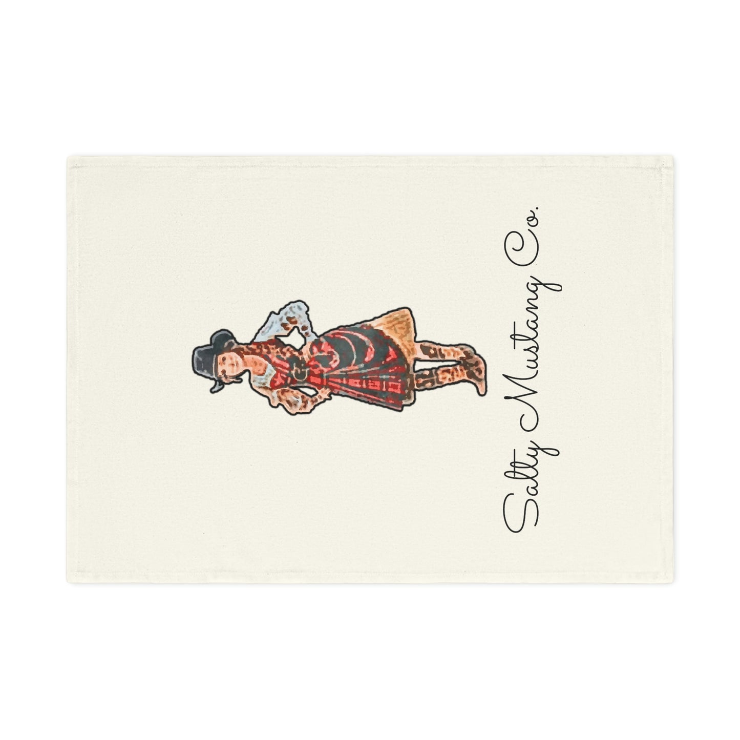 Salty Mustang Co. Cowgirl Cotton Tea Towel