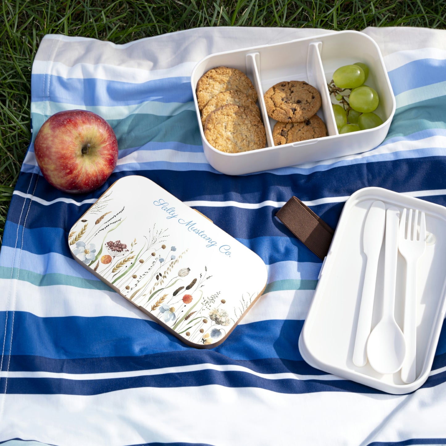 Wildflower Salty Mustang Co. Bento Lunch Box