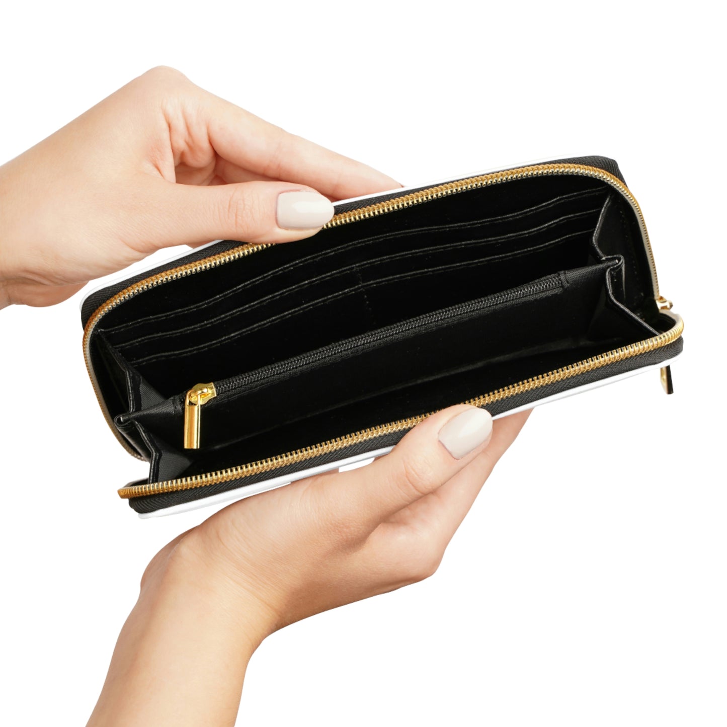 Running Horses Salty Mustang Co. Zipper Wallet
