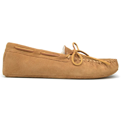 Minnetonka Sheepskin Softsole Moc - Mens Slippers