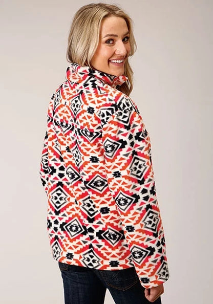 Roper 1350 Polar Print (Multi) - Women's Fleece Pullover