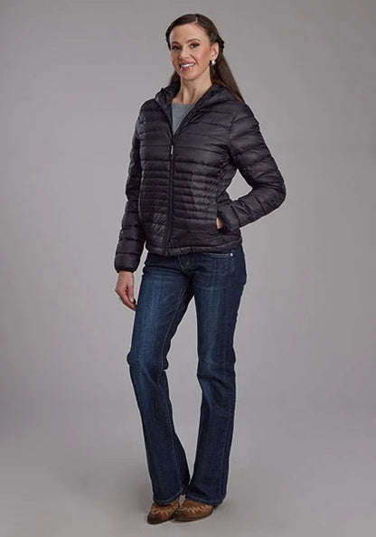 Roper 2165 Parachute (Black) - Women's Nylon Jacket