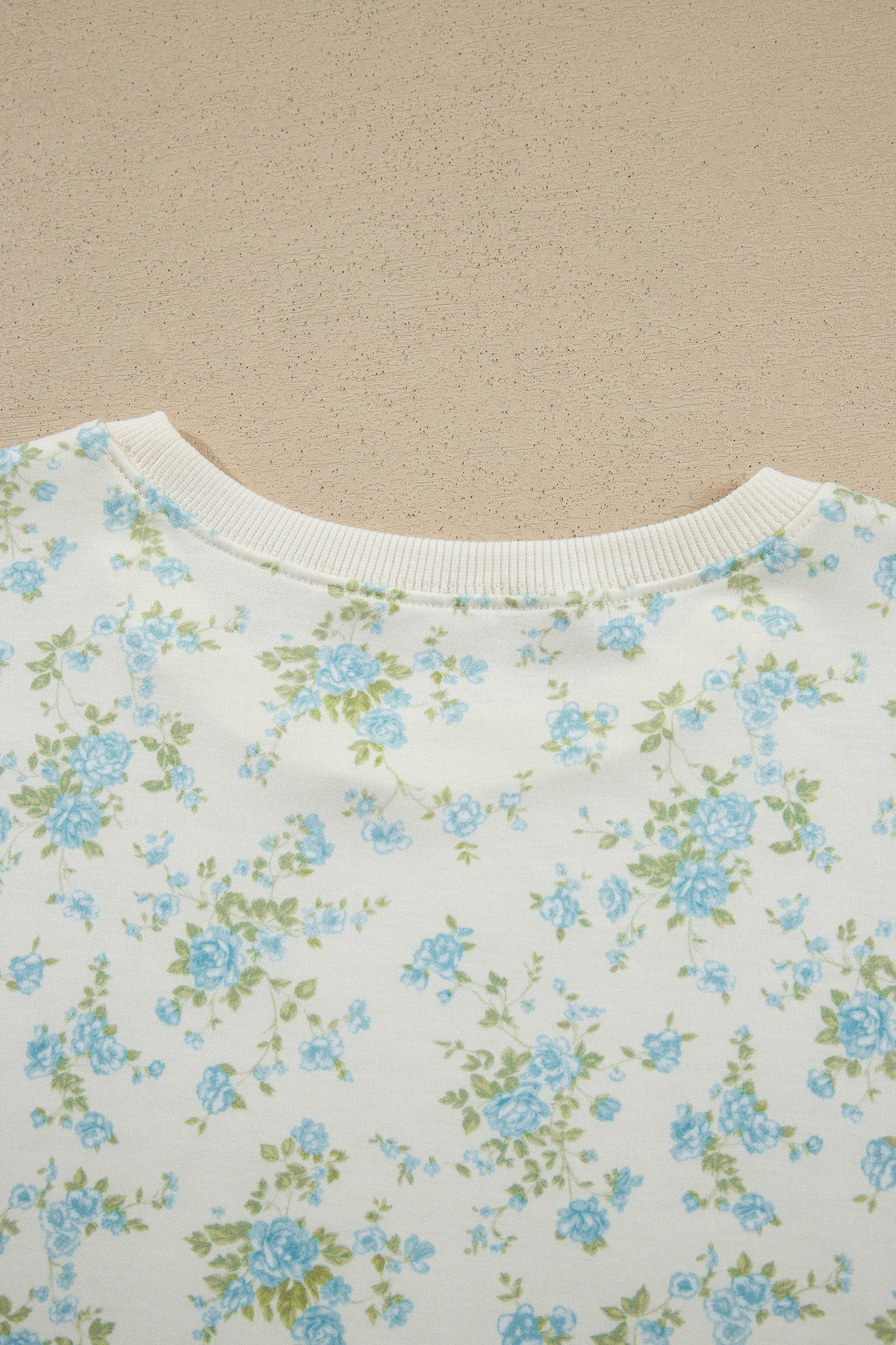 Floral Short Sleeve & Elastic Waist Short Sets